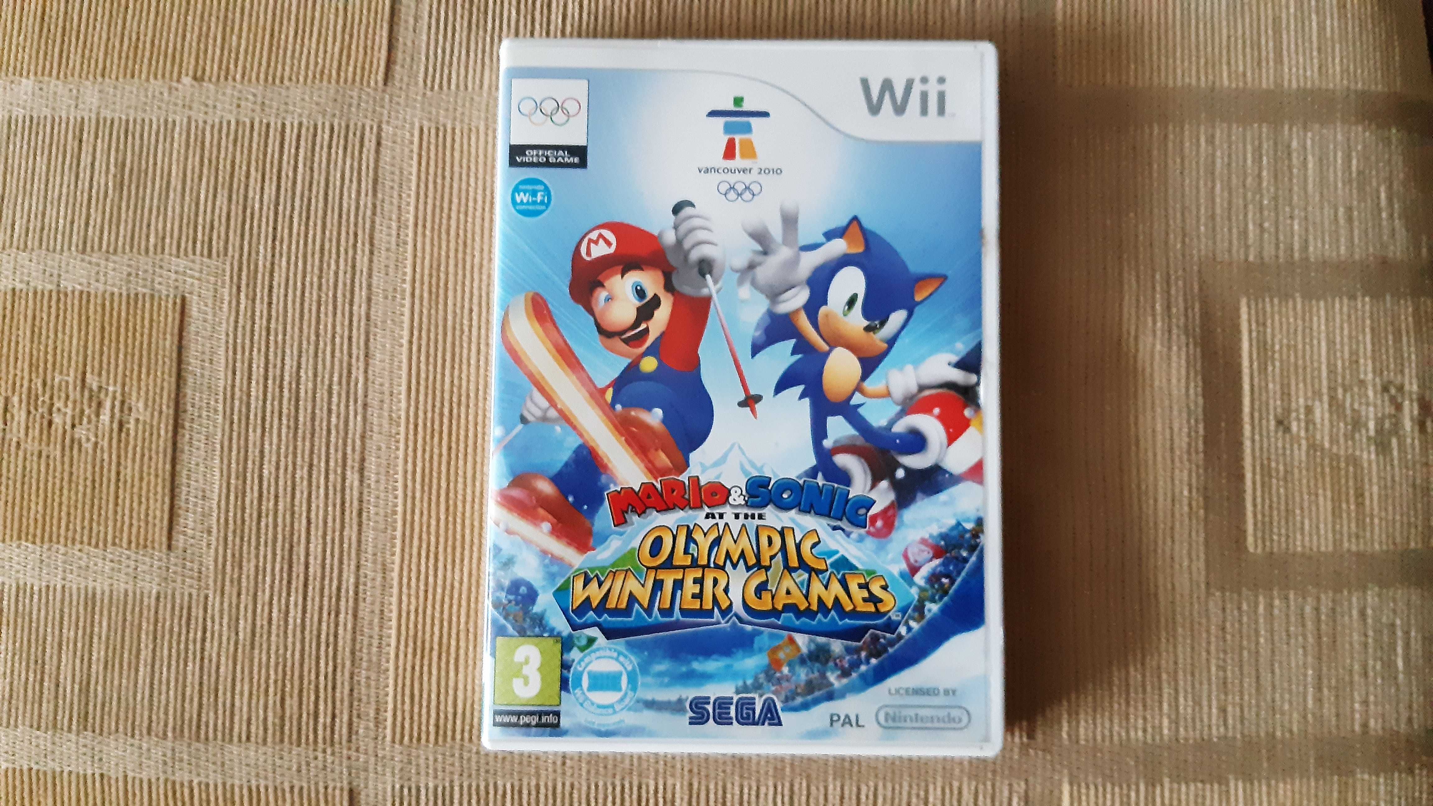 Pudełko do gry Mario & Sonic at the Olympic Winter Games  Nintendo Wii