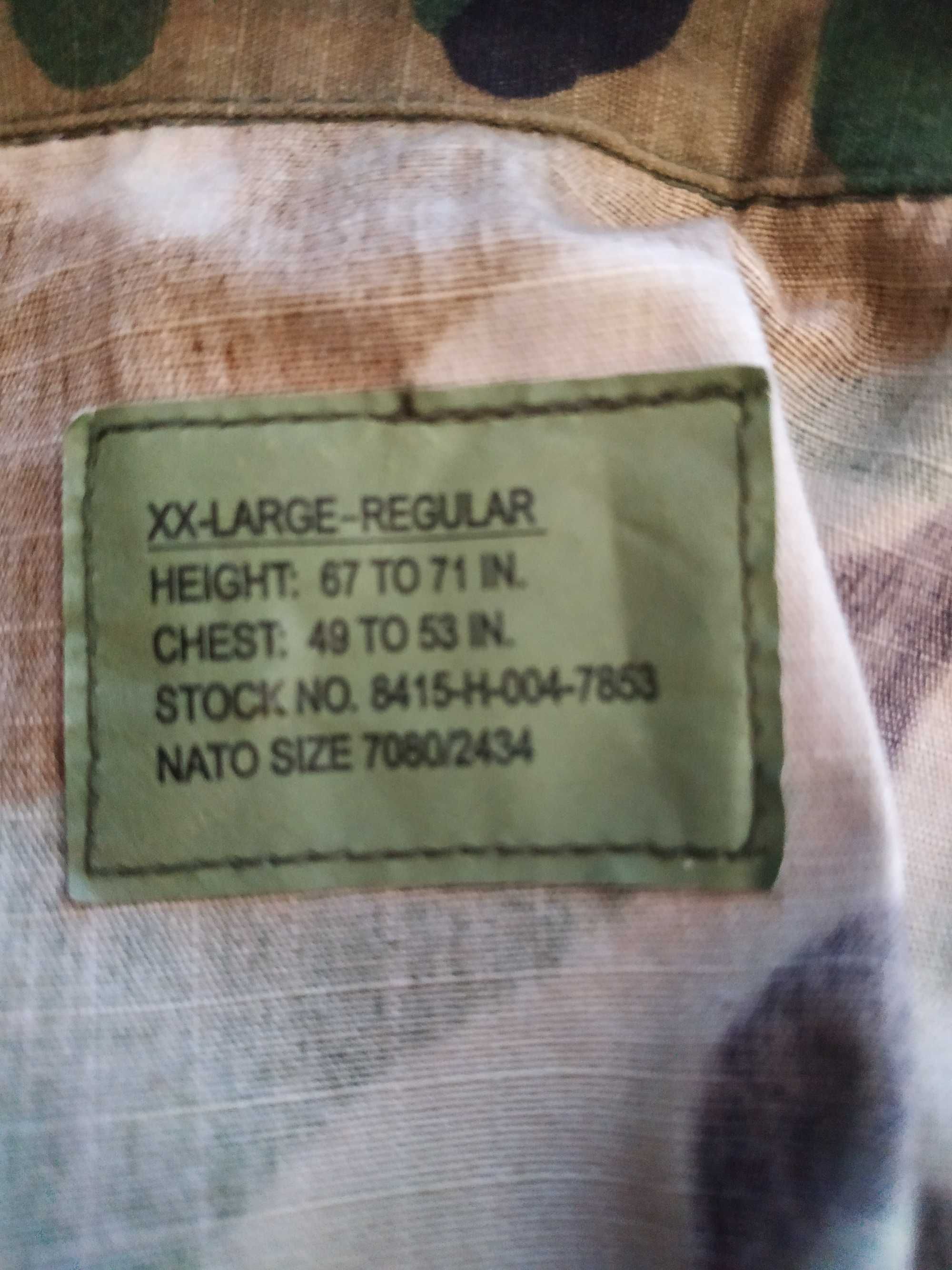 Военная форма военный костюм NATO XXL размер 56-58 новый продам