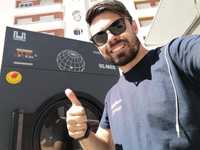 Máquina de secar roupa industrial 20kg Self-service lares e hospitais