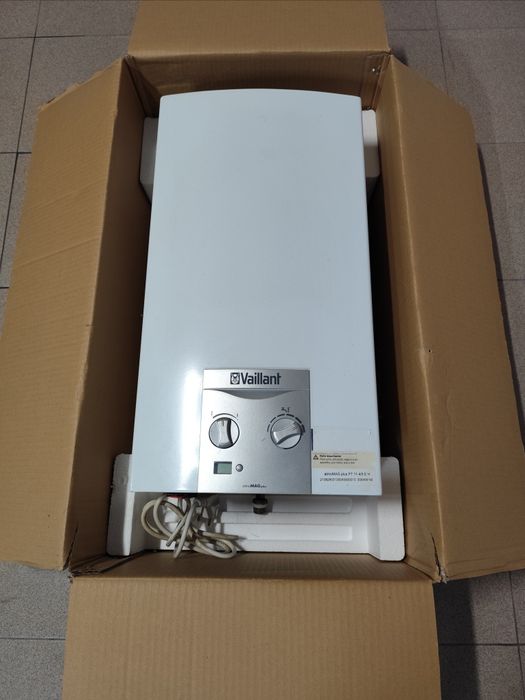 Esquentador Vaillant  - gás natural ventilado, erro F28
