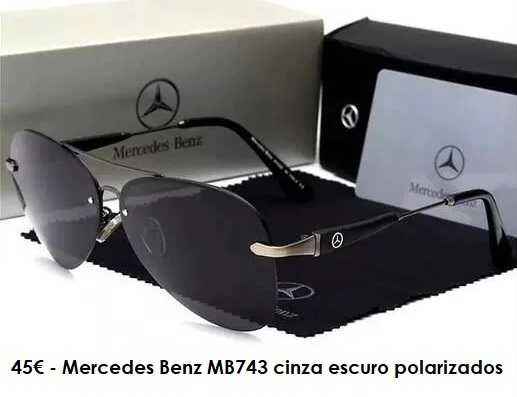 Óculos de sol Mercedes - NOVOS - Vários modelos - Desde 42€