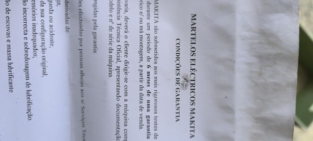Martelo elétrico Makita