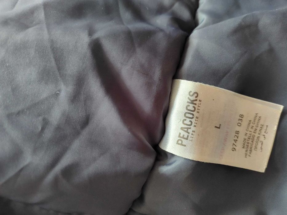 Kurtka Męska Zimowa Parka Peacocks Menswear L