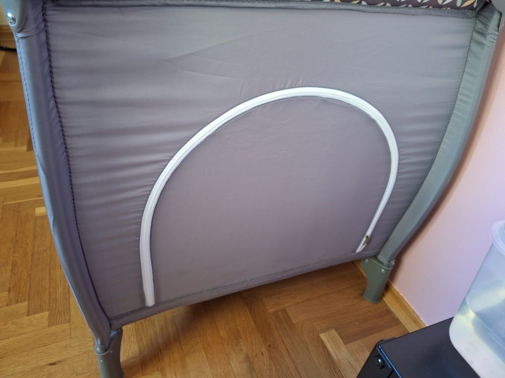 Łóżeczko turystyczne Lionelo Sven Plus Grey Scandi