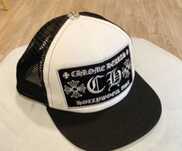 Chrome Hearts CH Hollywood Trucker Hat.