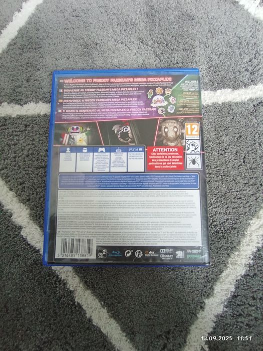 Plyta na ps4 Fnaf security breach