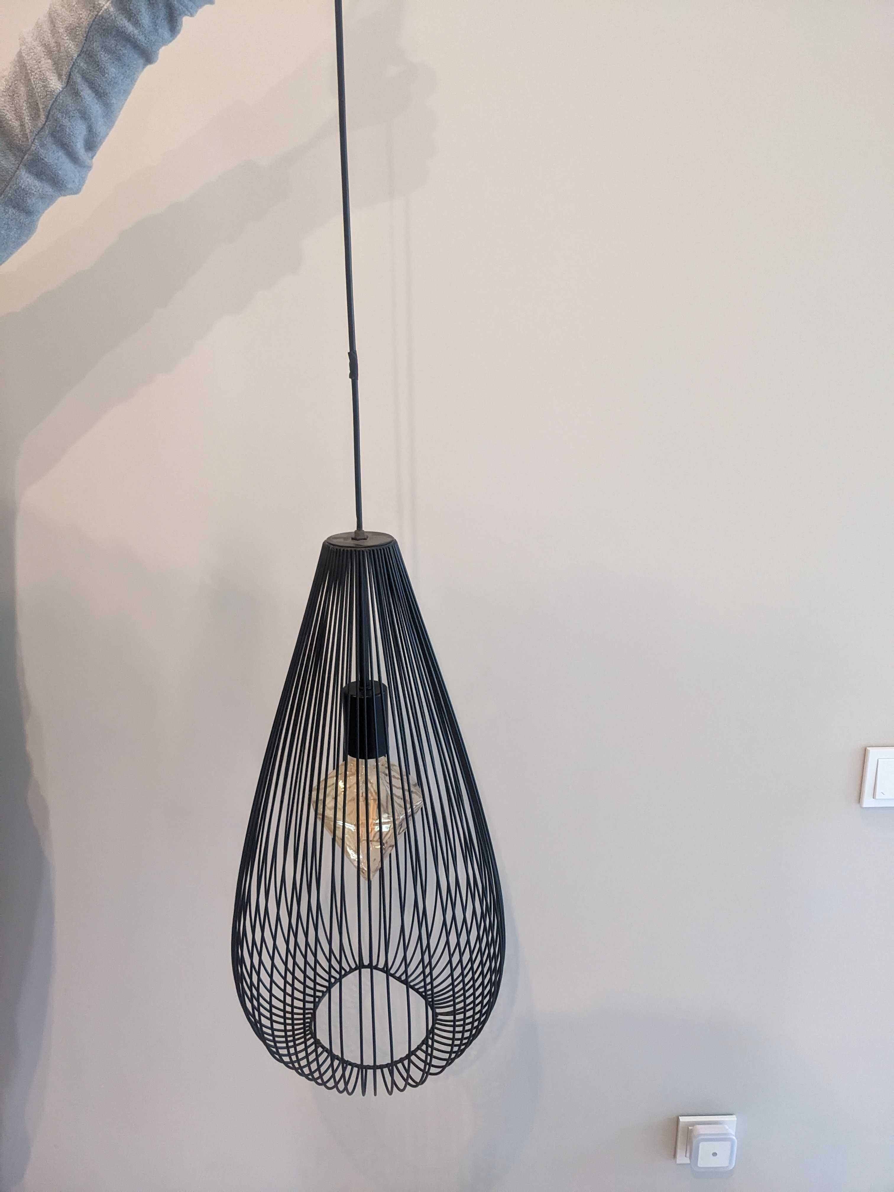 Lampa wisząca czarna