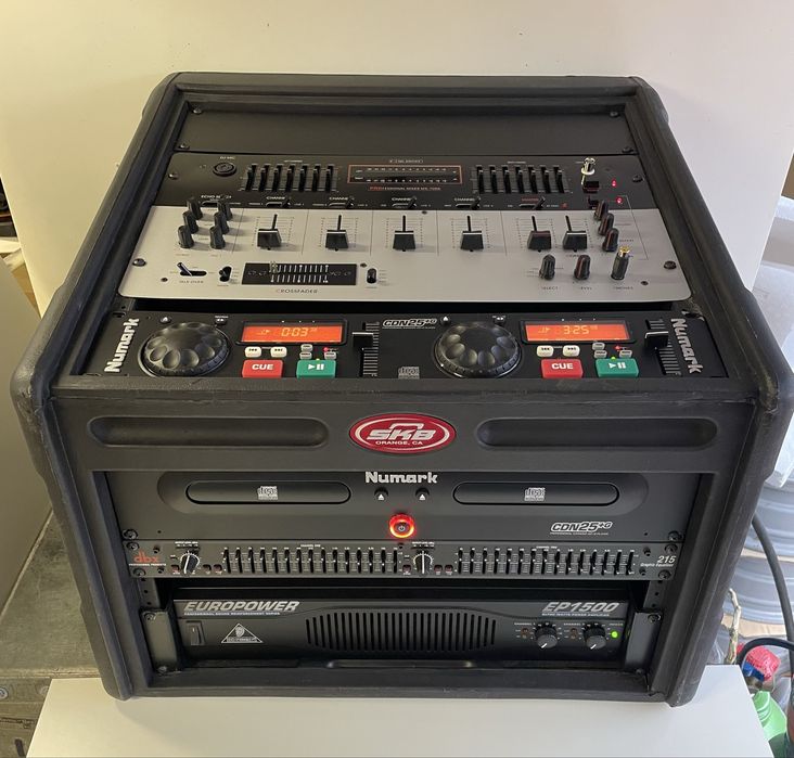 Mobilny Zestaw DJ-ski w case