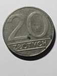 Moneta nr.2 nominał 20 zł rok 1989 za 10 zł