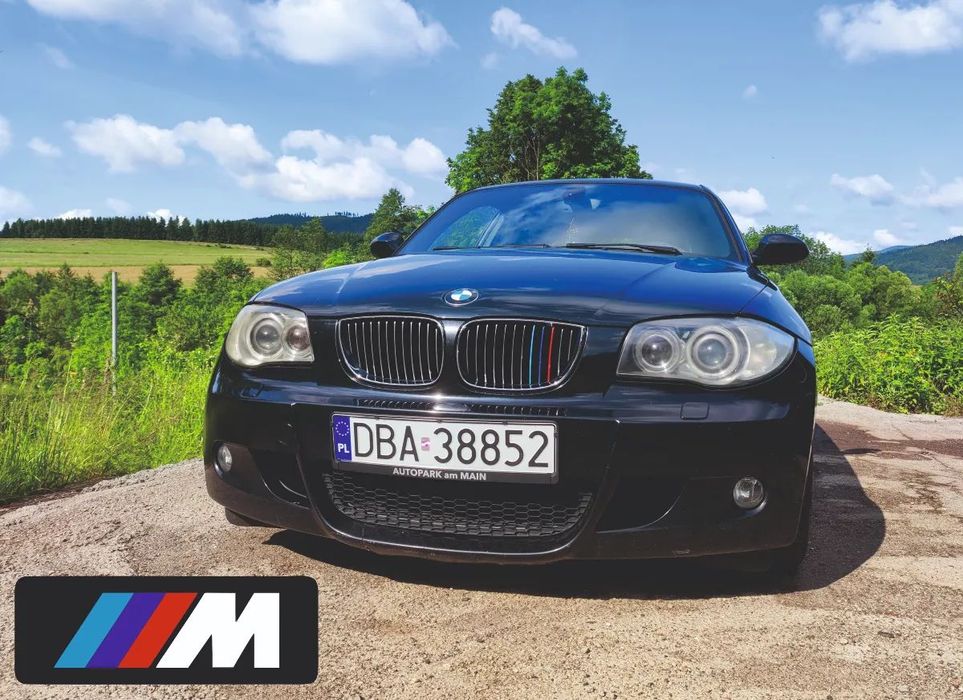 BMW Seria 1 - M Sport Pakiet; Obniżone zawieszenie; Kubełkowe fotele M Performance