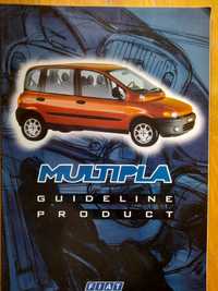FIAT Multipla podręcznik dla sprzedawców rok 1998