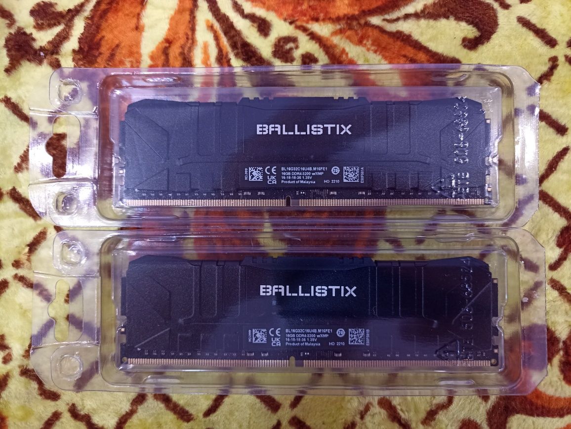 DDR4 32gb 2x16 3200 CL16 Crucial Ballistix