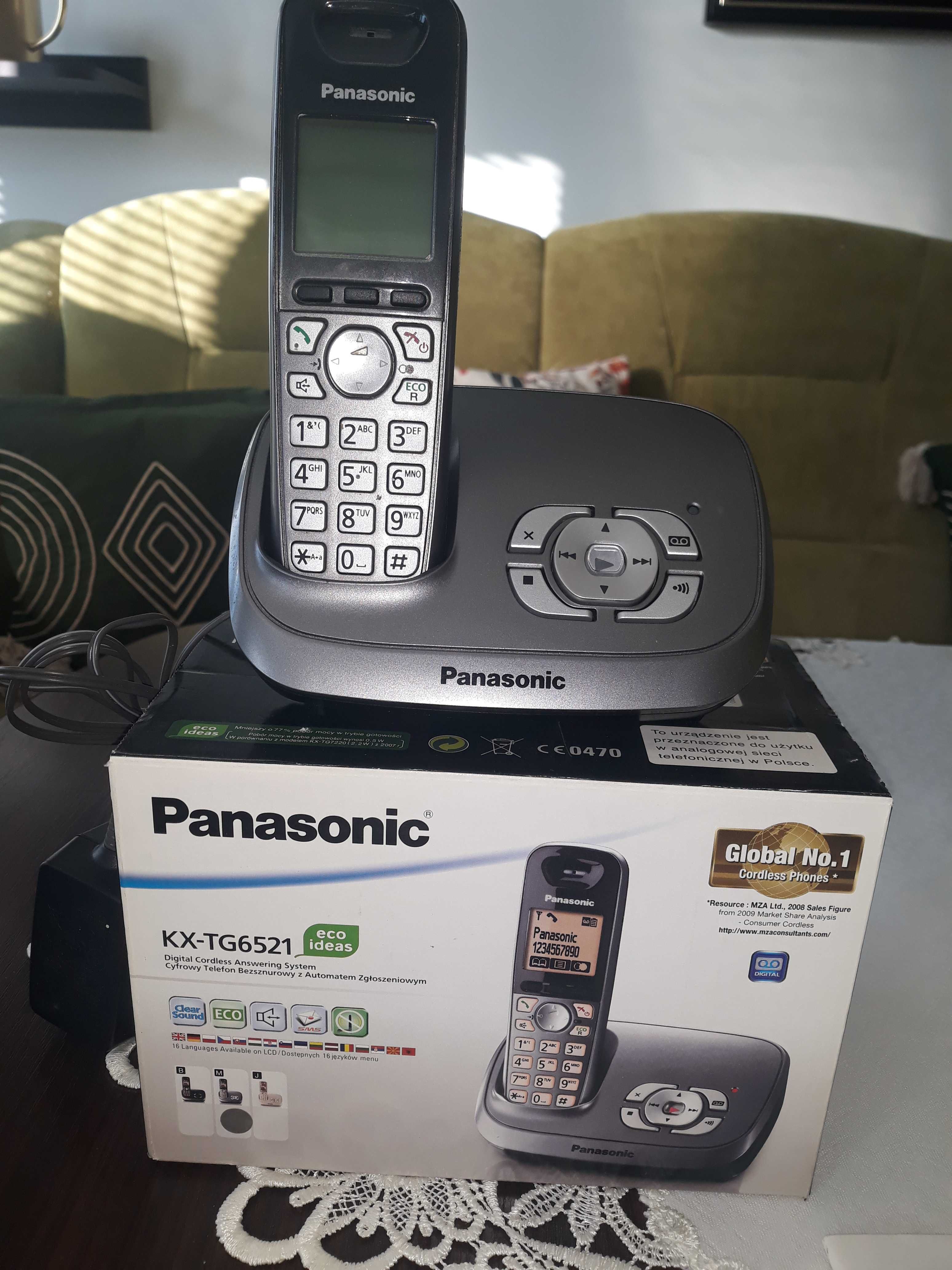 Telefon Panasonic, cyfrowy bezprzewodowy