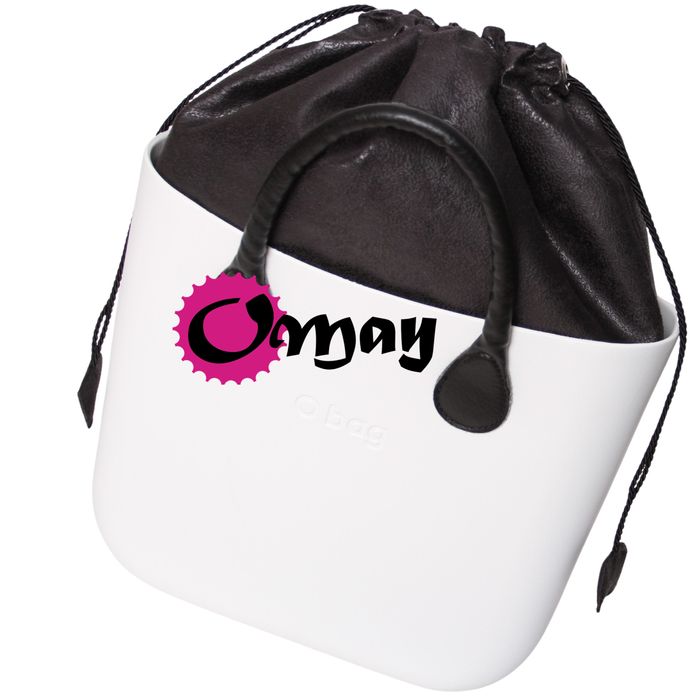 Czarny organizer do OBAG STANDARD worek Nakrapiany komin VIP OMAY
