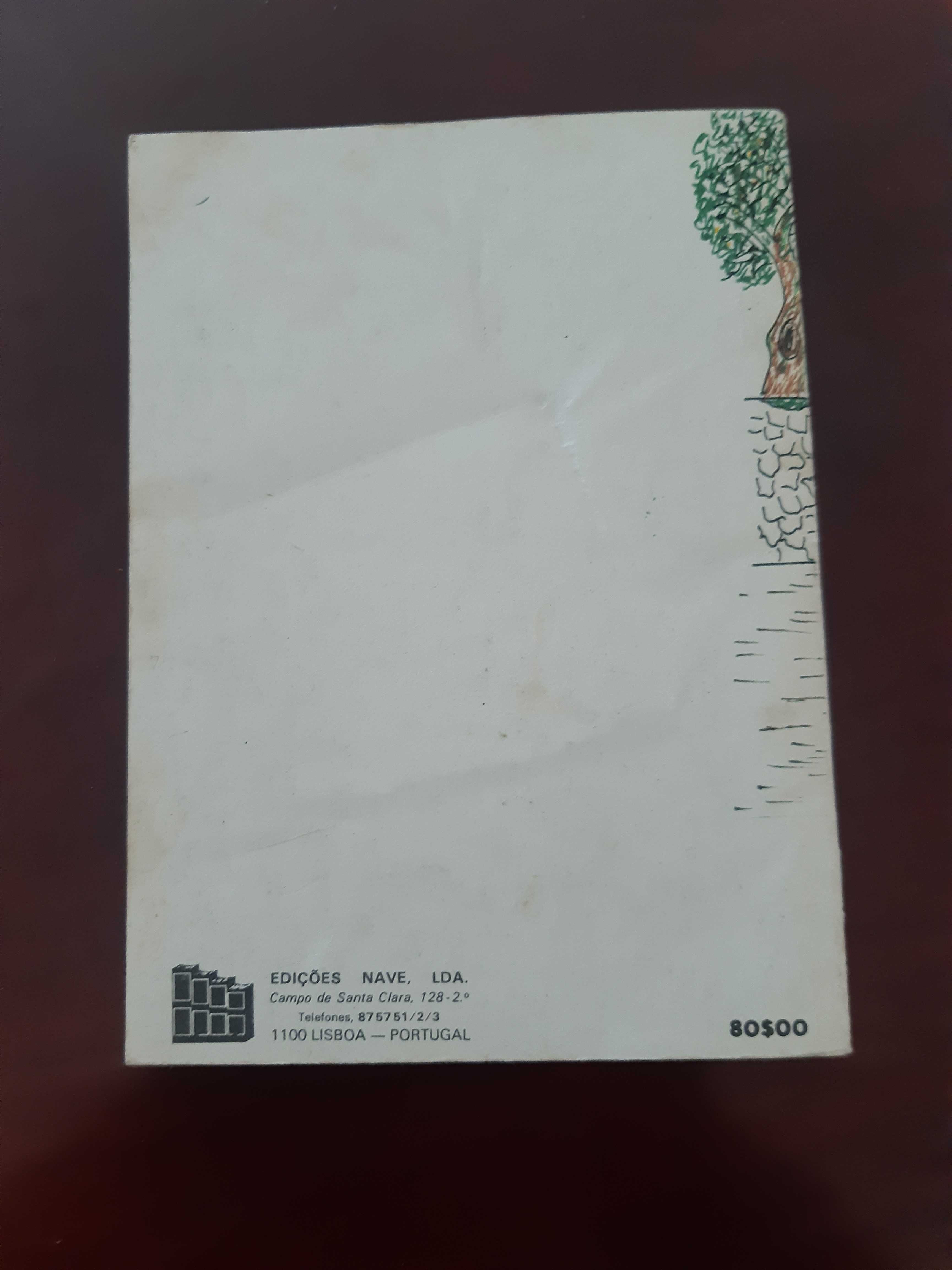 Livro Escolar antigo "O Amola-Tesouras" 1981