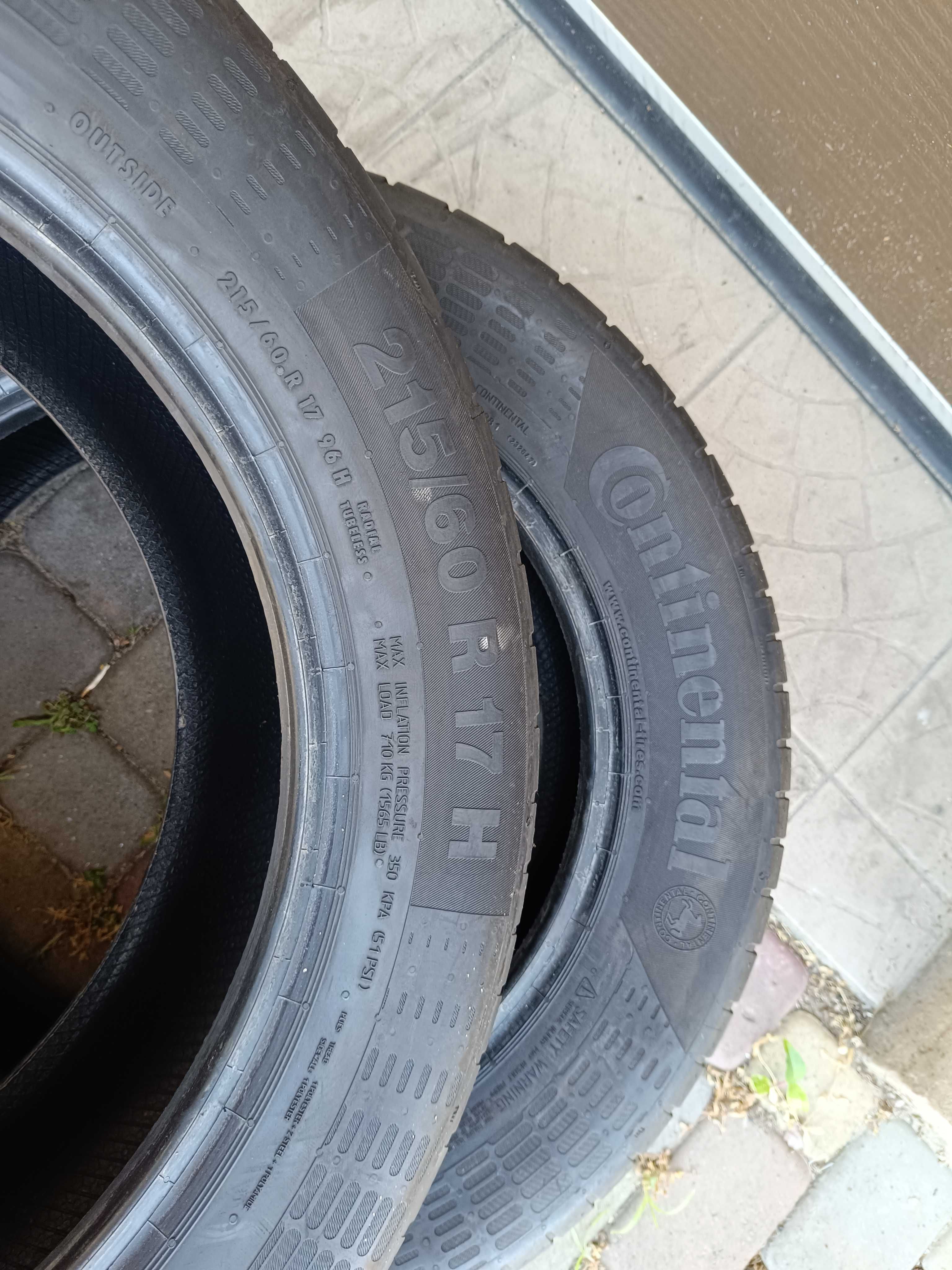 Шины 215 60 17 Continental
