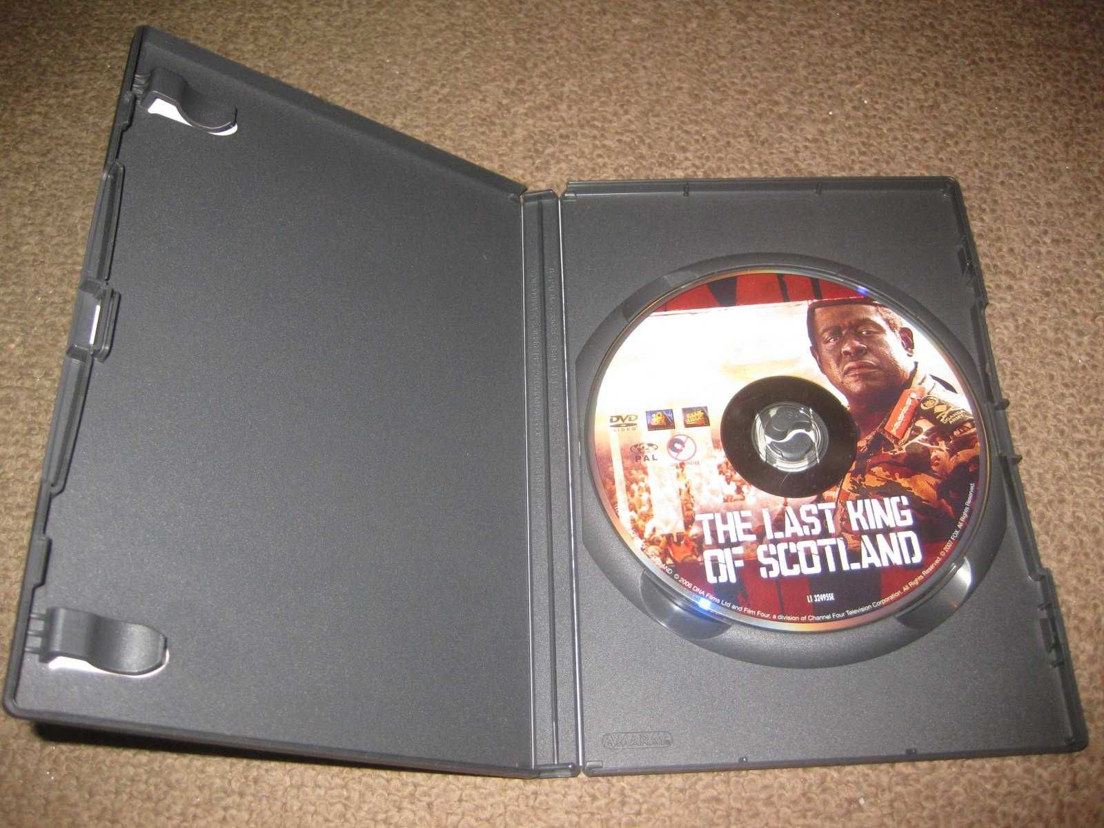 DVD "O Último Rei da Escócia" com Forest Whitaker