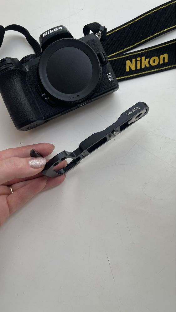 Nikon z50 + монтажная пластина SmallRig