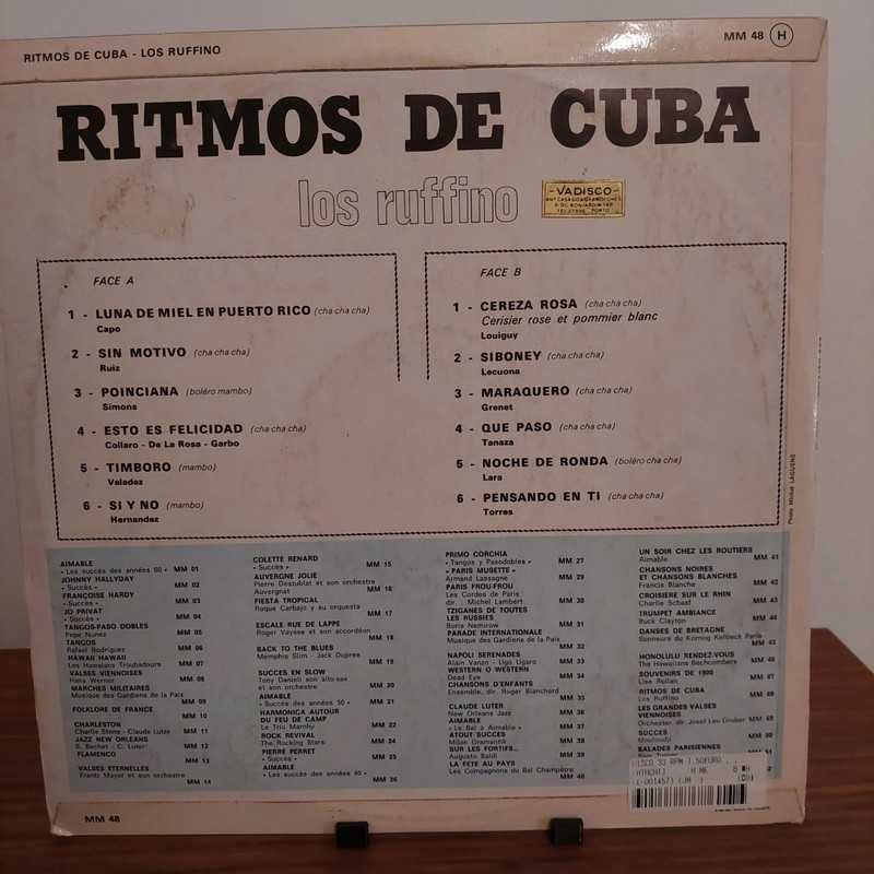 Disco vinil LP Los Ruffino – Ritmos De Cuba