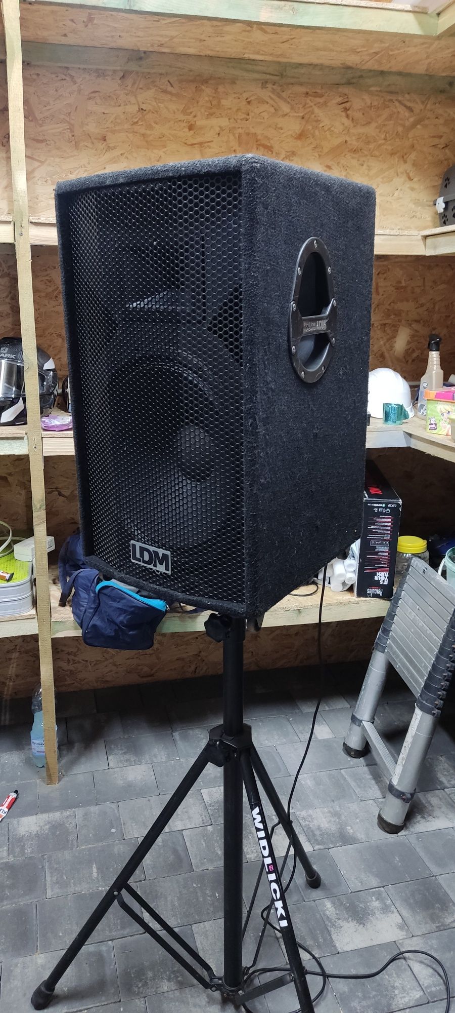 Kolumny LDM 15' 300 rms + power mikser
