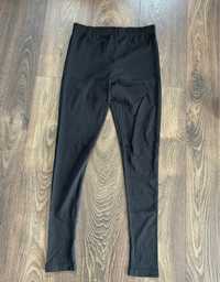 Czarne bawełniane legginsy r. 40-42