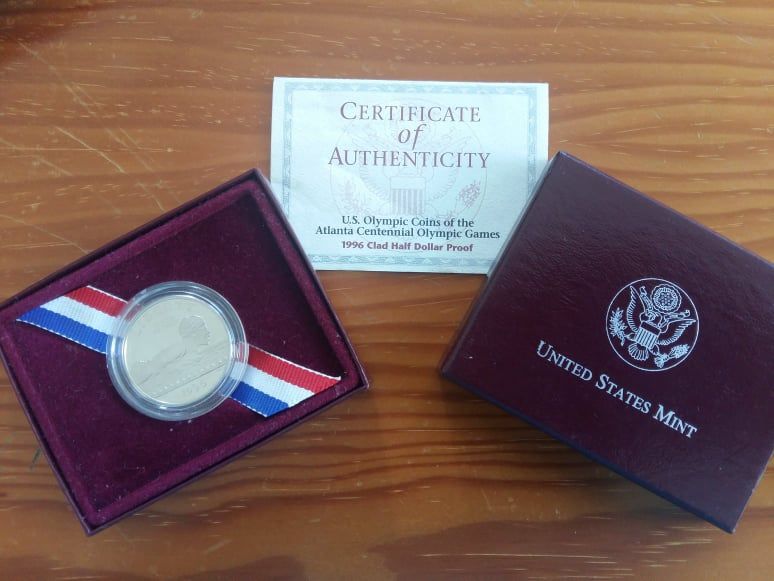 US Olympic Coins Of the Atlanta Centennial Olympic Games