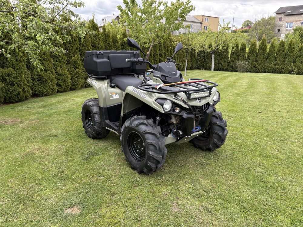 Can am outlander 450 zarejestrowany
