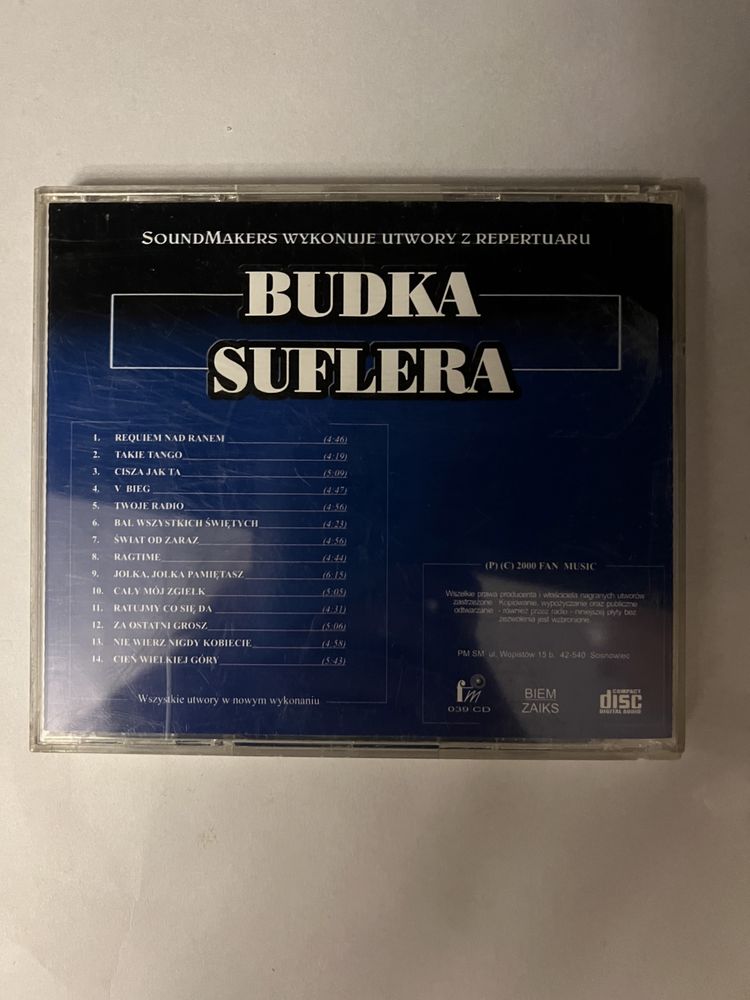 CD SoundMakers wykonuje utwory z repertuaru Budka Suflera