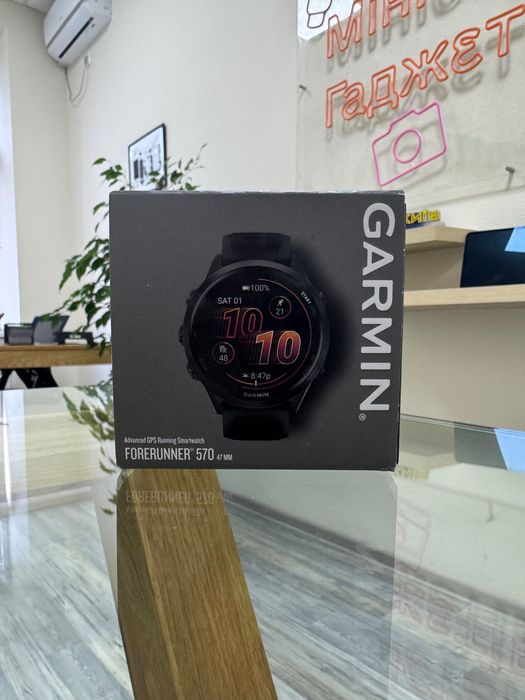 Garmin Forerunner 570 47 mm Slate/Black 010-02971-00 новий