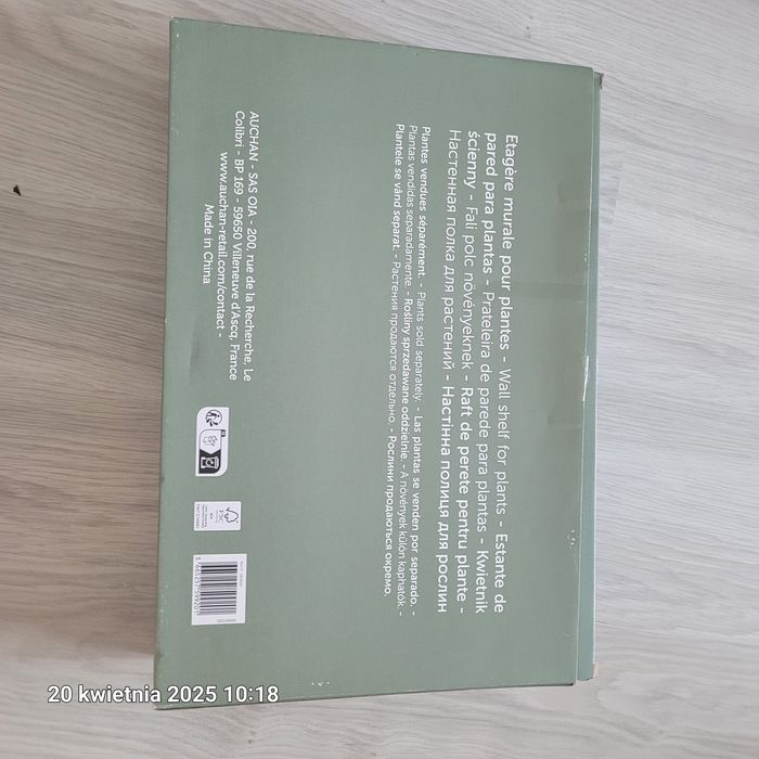 Kwietnik nowy z doniczkami