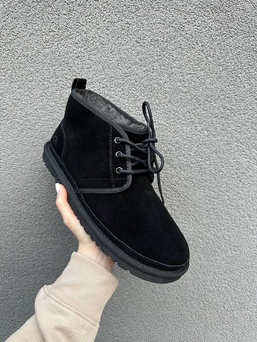 Уггі Жіночі UGG Neumel Black (Замша)