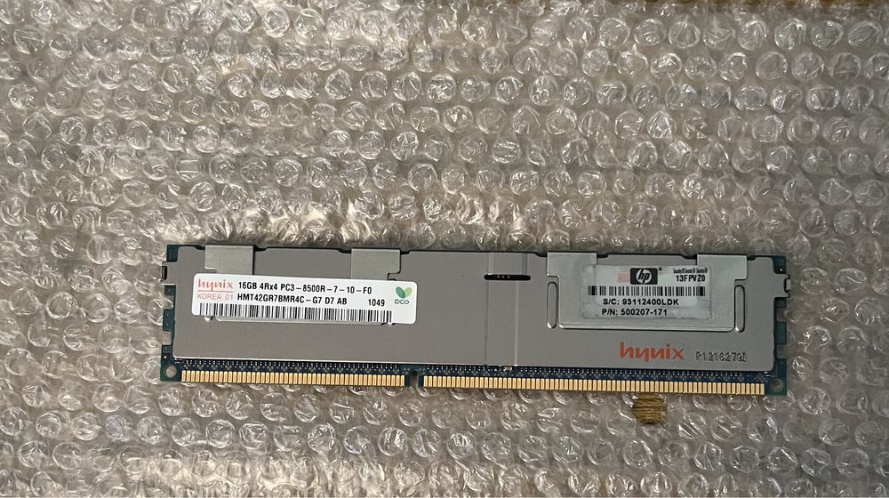 Озу ddr3r 16gb регістрова