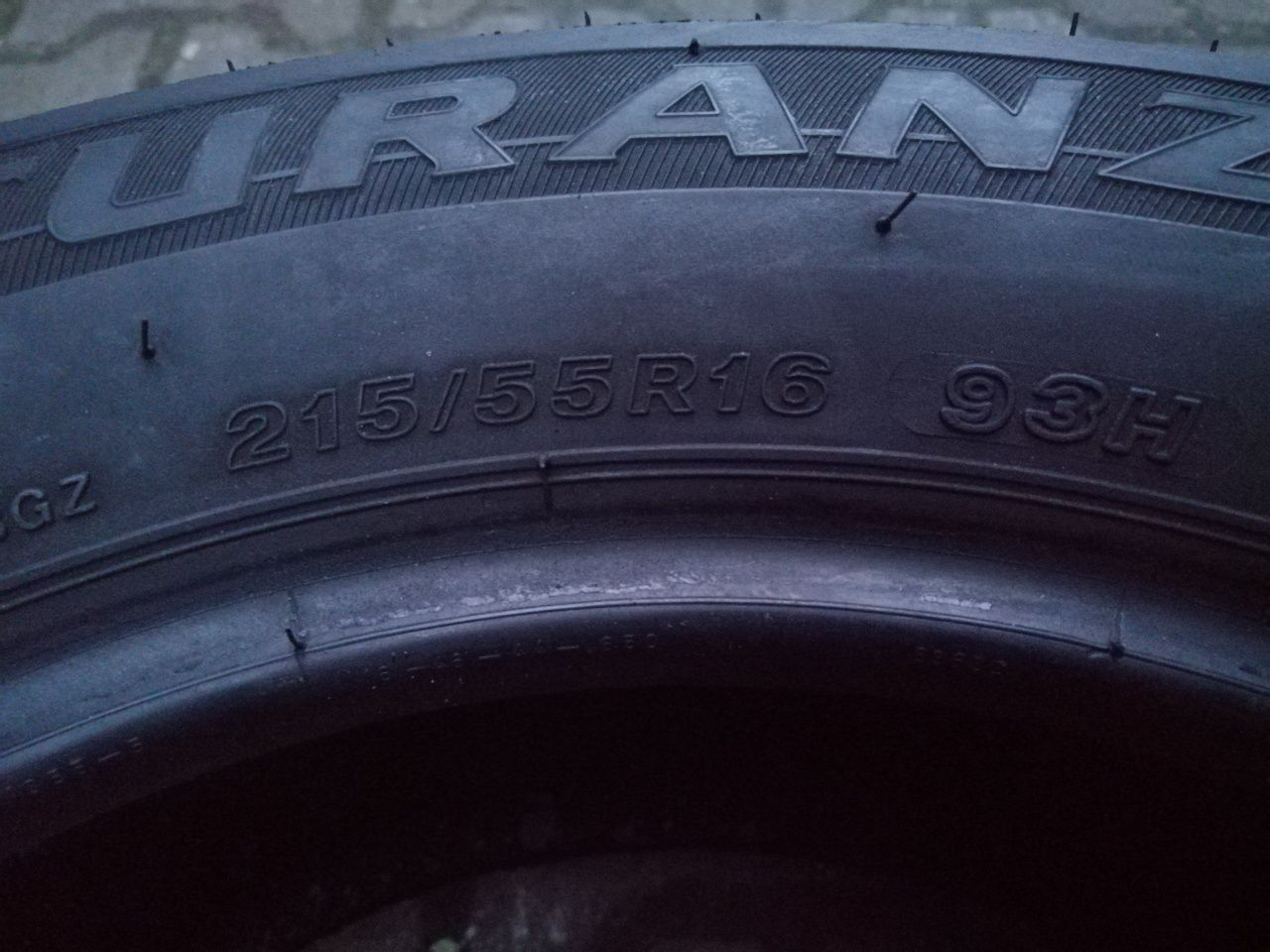 215/55R16 93H Bridgestone Turanza Er300