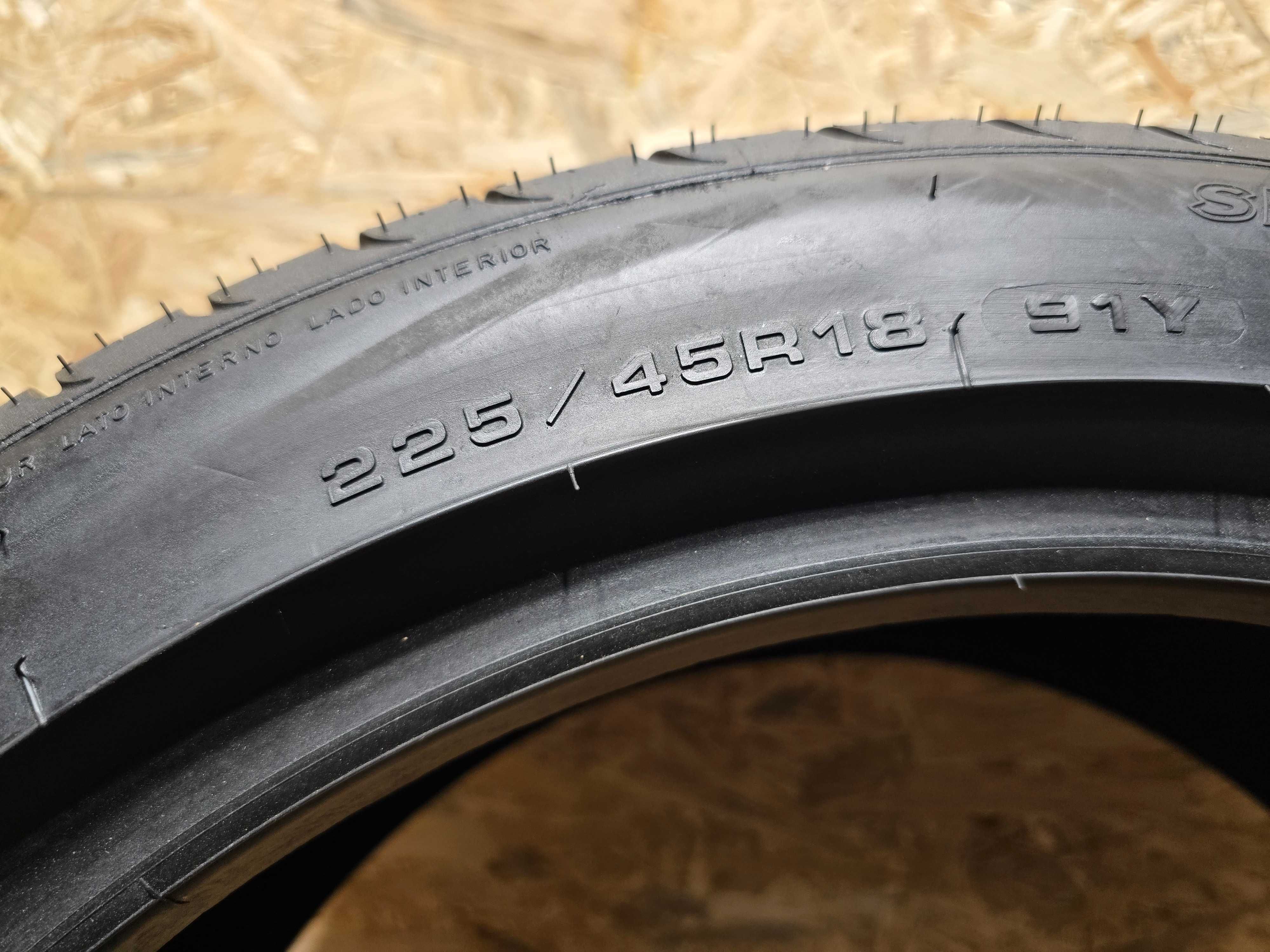 Opona pojedyńcza 225/45/18 91Y XL Goodyear Efficient Grip RUNFLAT