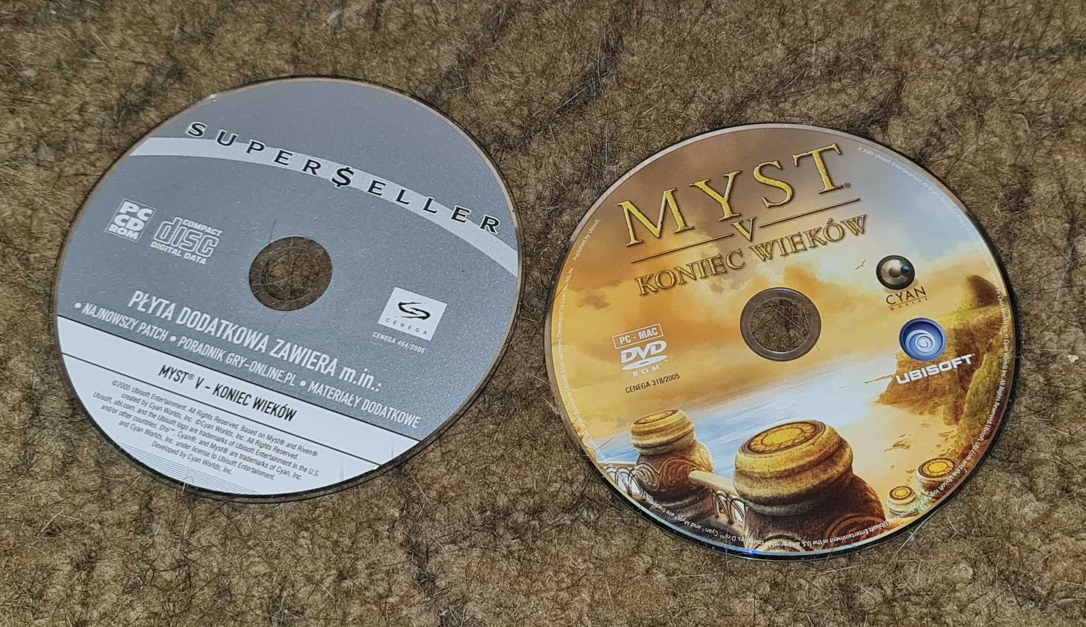 Myst V Koniec WIEKÓW / PC / PL / DB-/