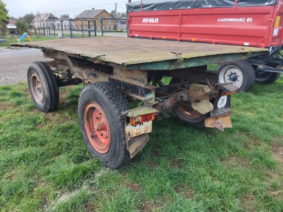 Ifa przyczepa wywrotka 6 ton hl 6011 brandys