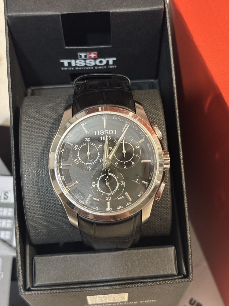 Швейцарія Tissot Couturier Chronograph T035.617.16.051.00 Оригінал