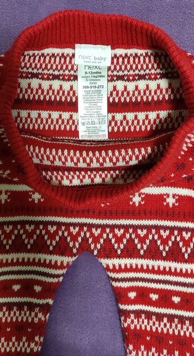 Дитячий новорічний костюм від next 80 розміру