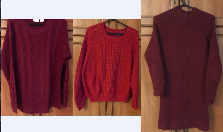 Красивые теплые объемные свитера