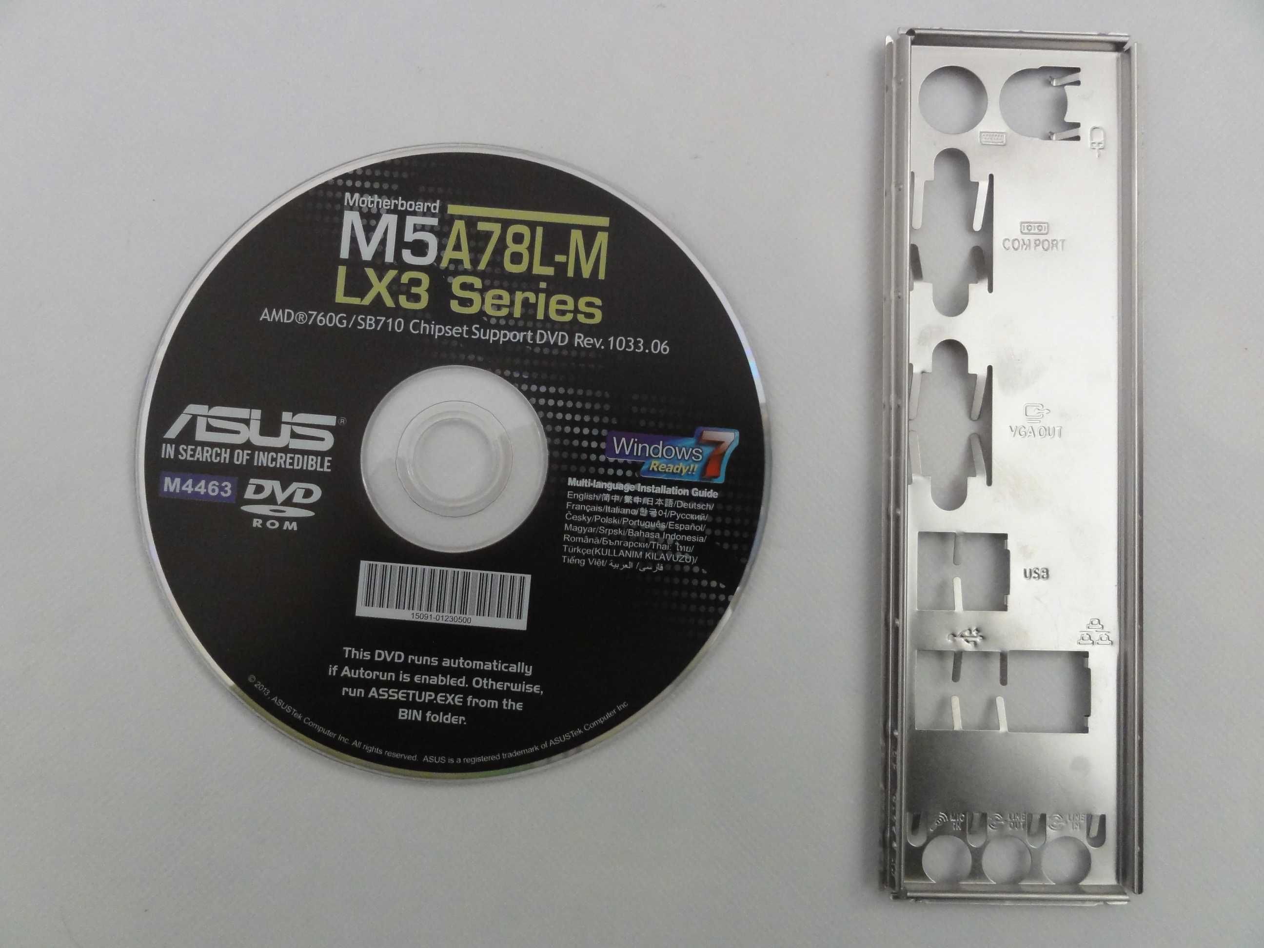 Материнська плата Asus M5A78L-M LX3