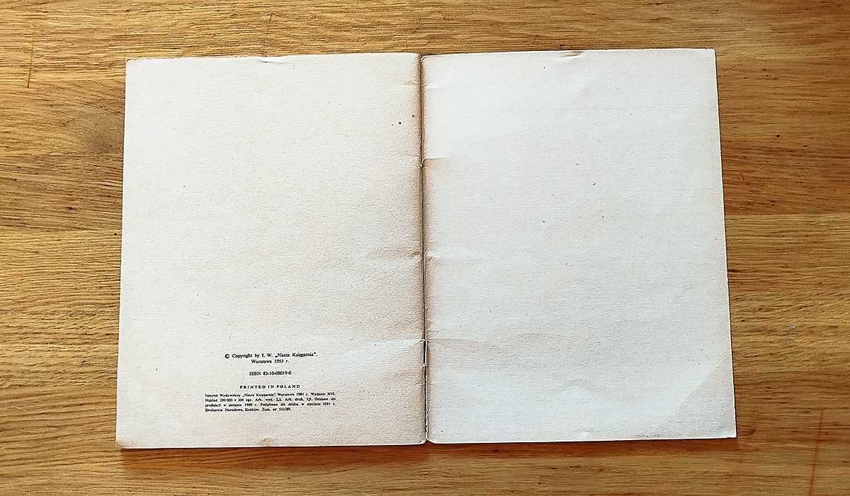 Słoń Trąbalski  Julian Tuwim ilustracje Ignacy Witz 1981 PRL bajka