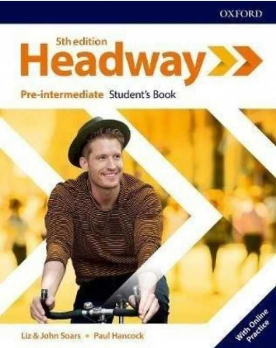 Headway 5th edition Pre-Intermediate Student's Book + Online Practice