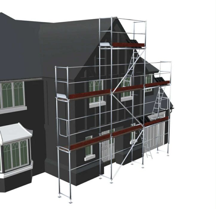 Wynajme Rusztowanie Elewacyjne Plettac Szczytowe