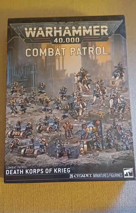 Warhammer 40 000 Combat Patrol Death Korps of Krieg. NOWE
