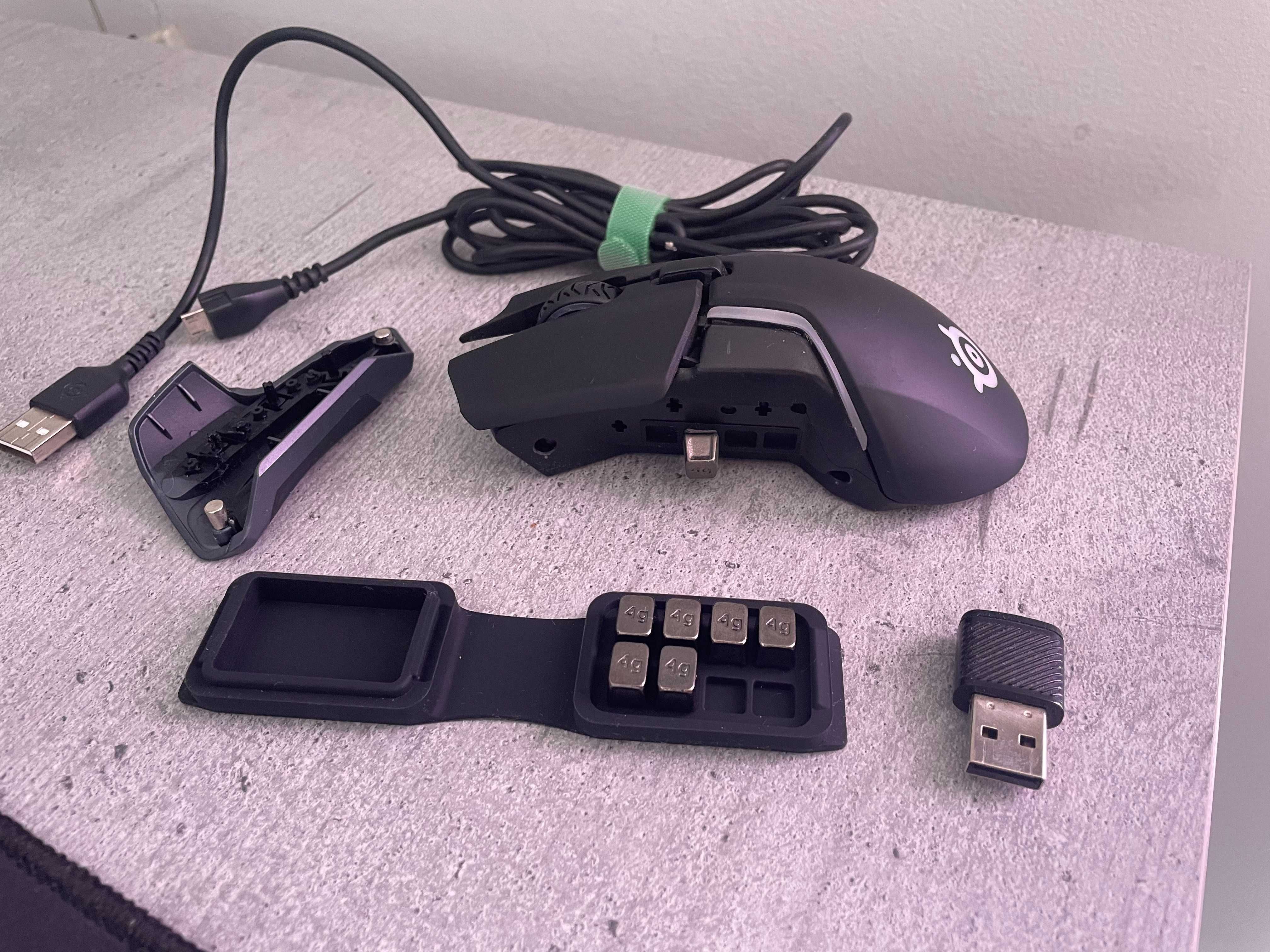Bezprzewodowa mysz komputerowa SteelSeries Rival 650