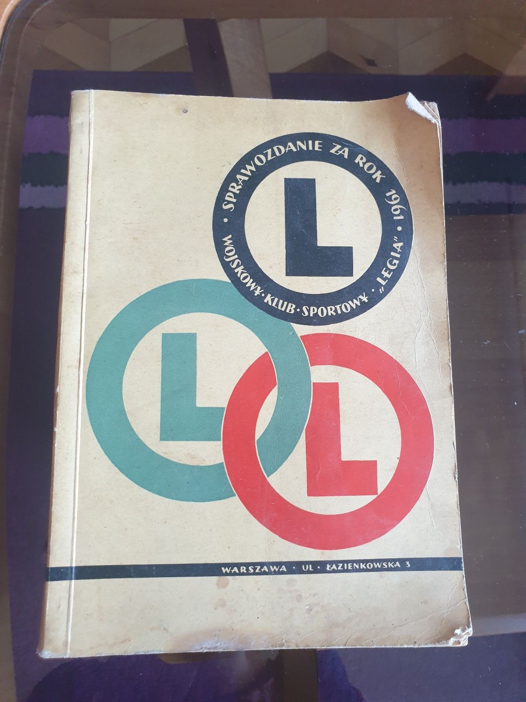 Sprawozdanie za rok 1961 LEGIA