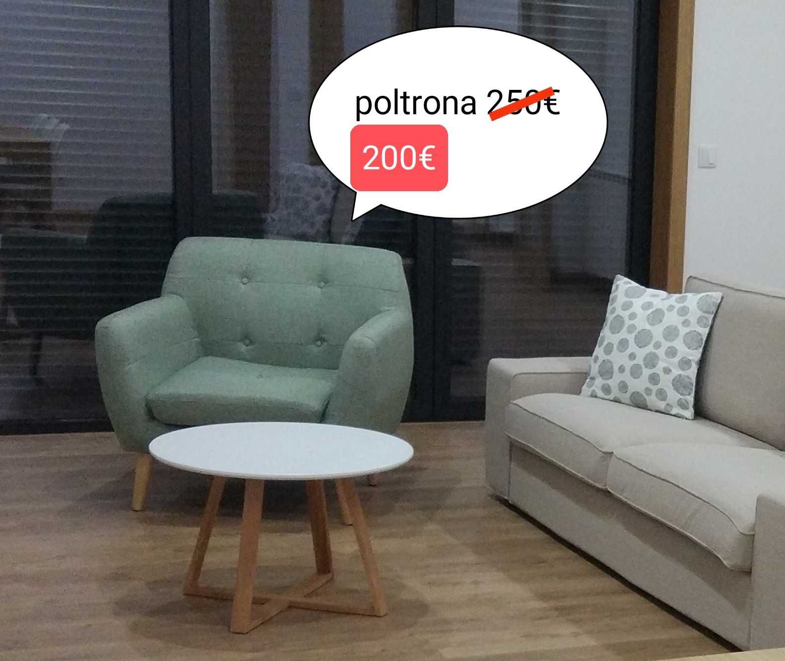 mesa de jantar, poltrona, cadeiras.