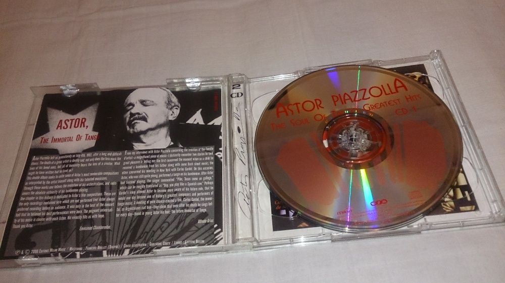 astor piazzolla (the soul of tango - greatest hits) 2 cds