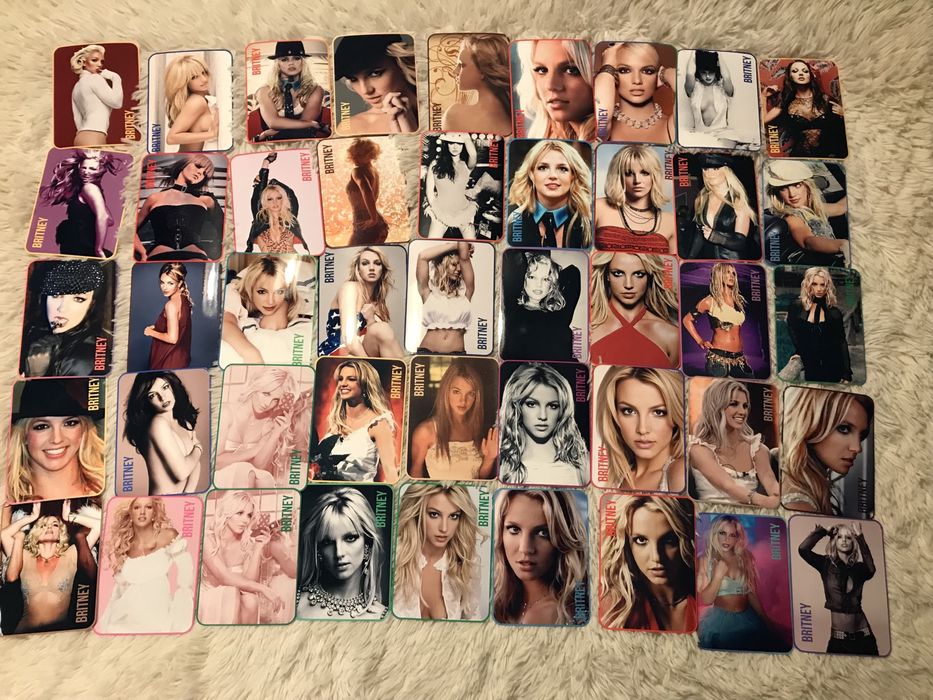 Karty kolekcjonerskie Britney Spears