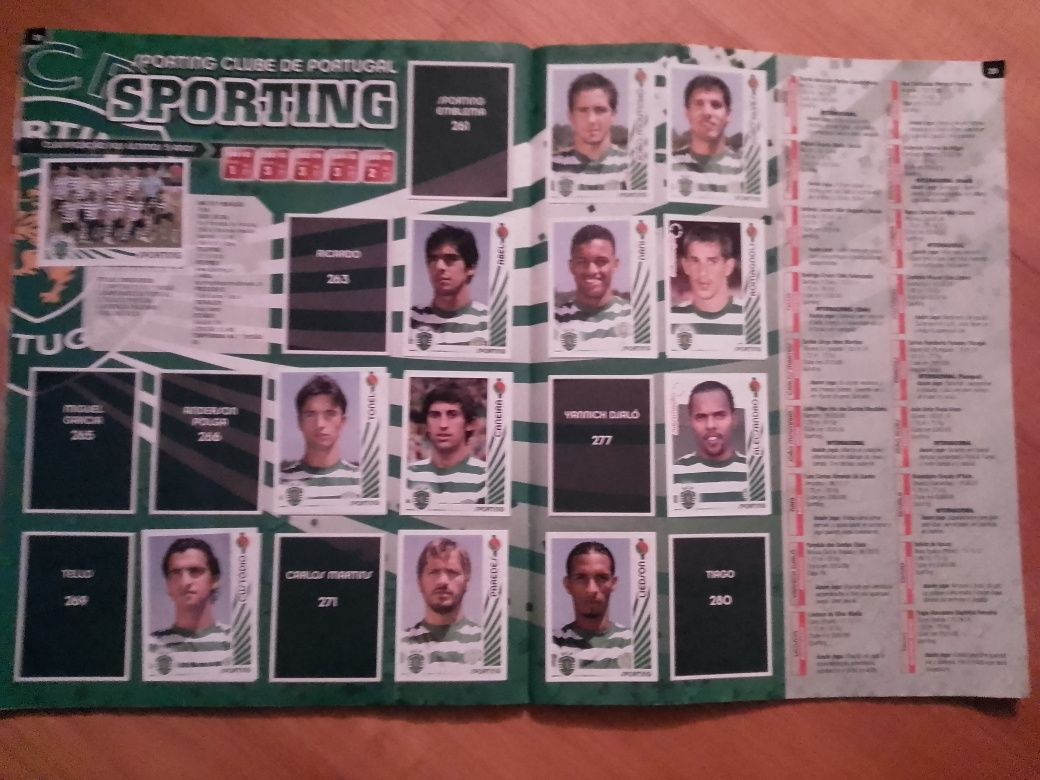Caderneta de futebol liga portuguesa 2006/07